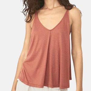 Intimately Free People Terra Cotta Cropped Tank Top size XS